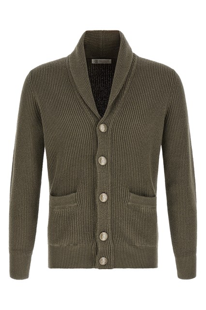 Cardigan cotone malfilé