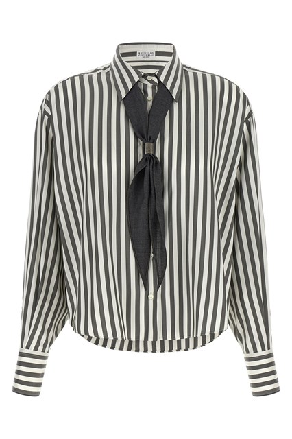 Camicia con foulard