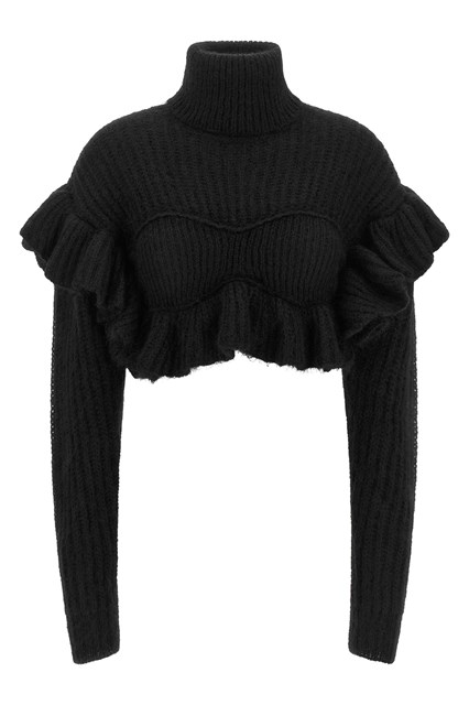 Maglione ruches
