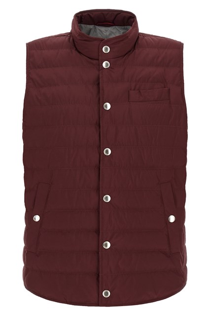 Gilet tessuto techno