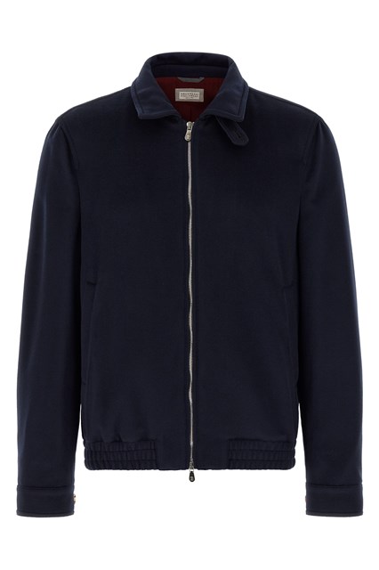 Bomber beaver di lana