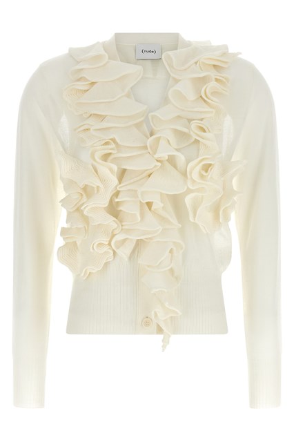 Cardigan volant