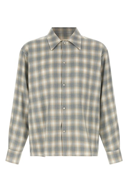 Camicia check dégradé