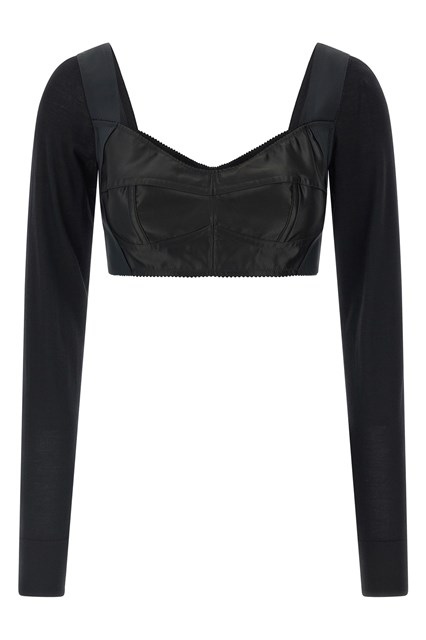 Top crop bustier