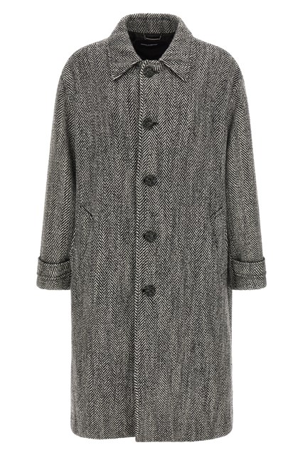 Cappotto  lana 'Chevron'