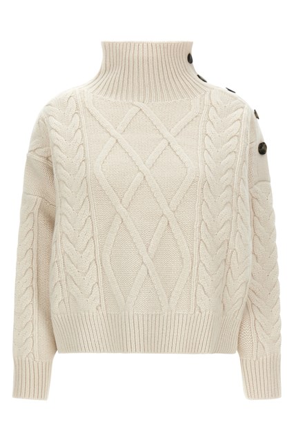 Maglione a trecce