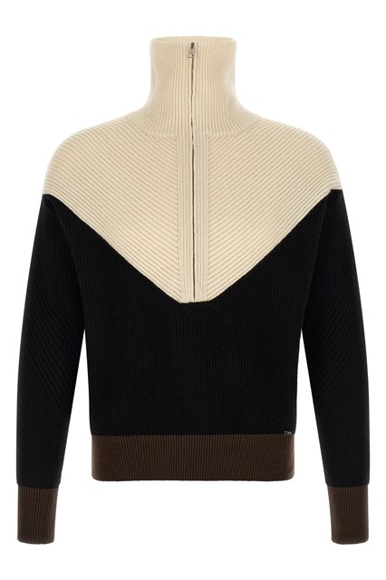 Maglione color-block