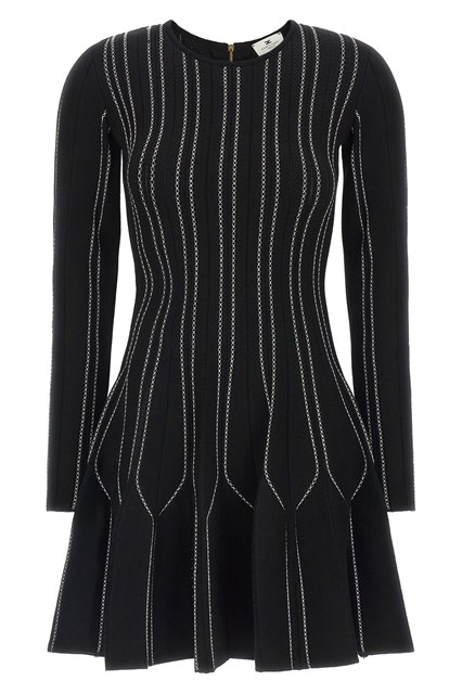 Abito maglia origami