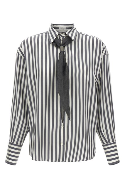 Camicia con foulard