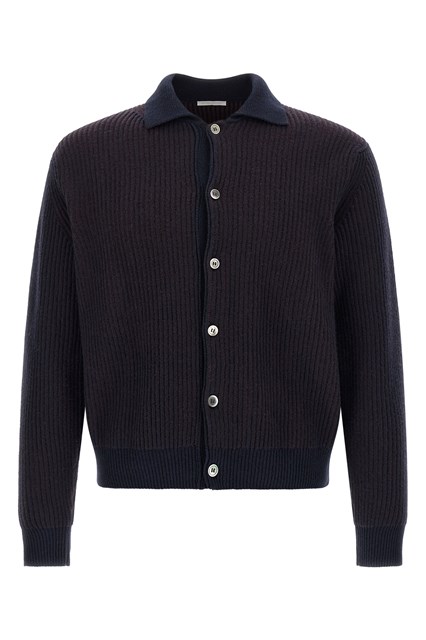 Cardigan color-block