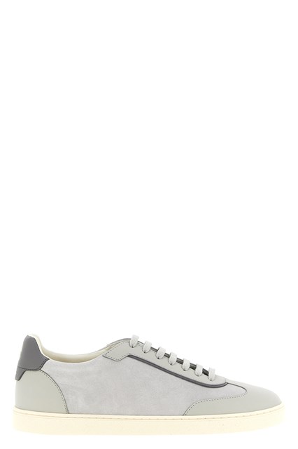 Sneaker pelle e suede