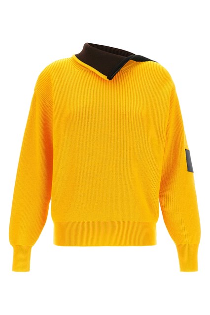 Maglia collo asimmetrico