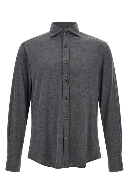 Camicia cotone e seta