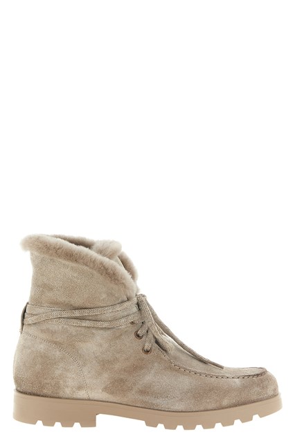 Stivaletto suede
