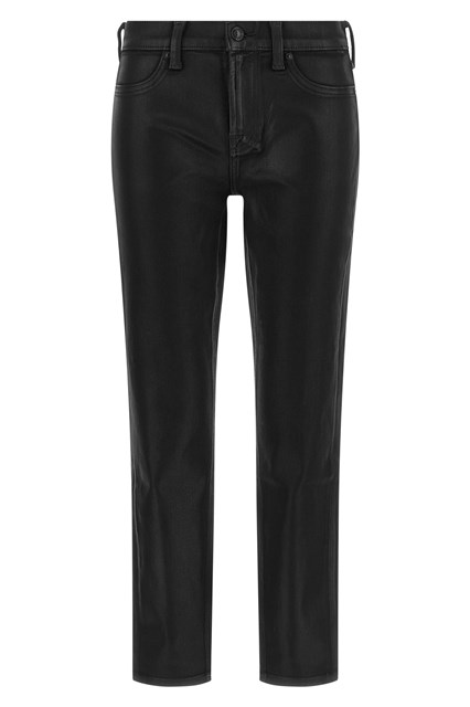 Jeans effetto pelle