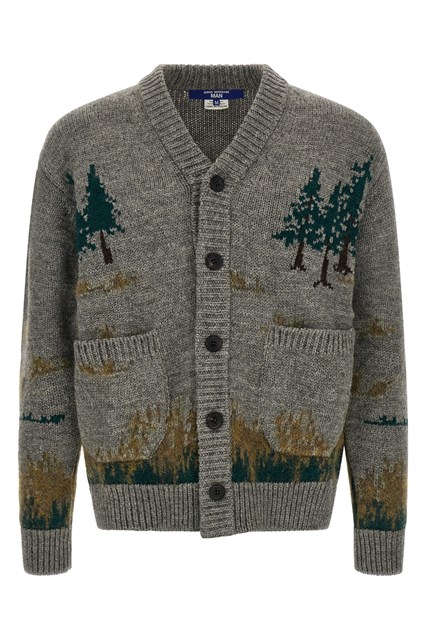 Cardigan intarsi